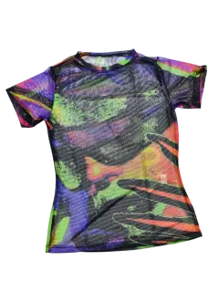TOP NEGRO NEON